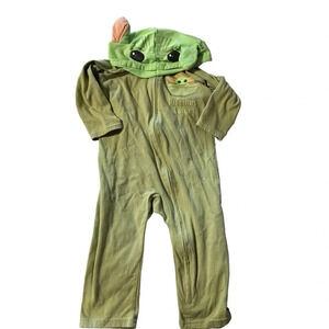 Star Wars The Mandalorian The Child Infant Baby Boys Zip Up Cosplay Cost…